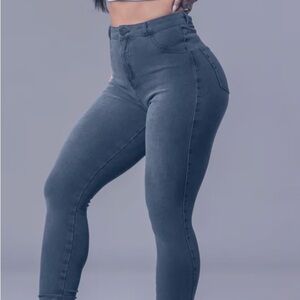 FITJEANS 360 V2 High Waisted Grey Jeans